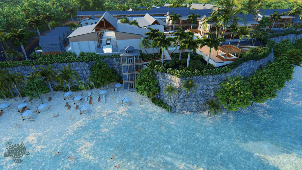 Private beach access
