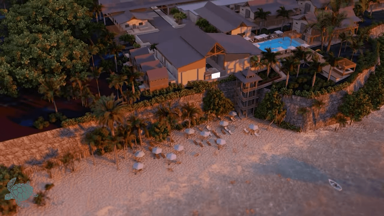 Twilight by the sea